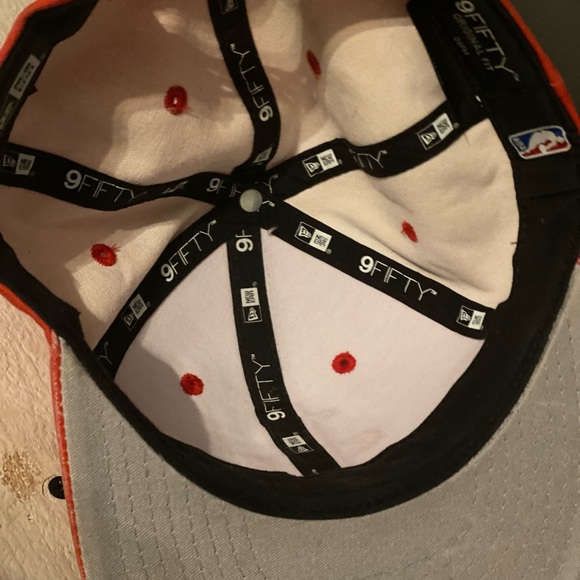 Red New Era Houston Rockets hat. Only wore a few times. - Picture 4 of 4